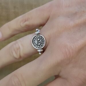 SUN AND MOON FLIP RING